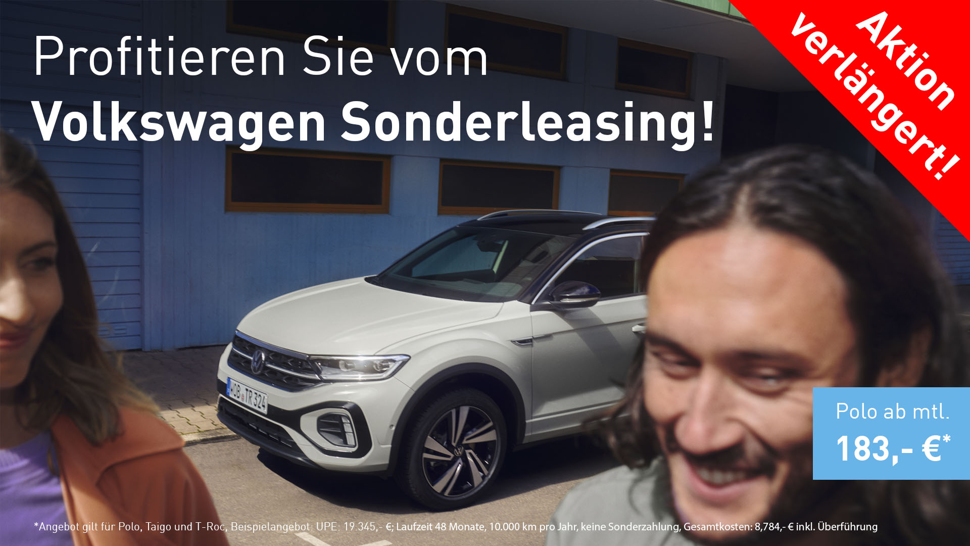 Profitieren Sie vom Volkswagen Sonderleasing!
