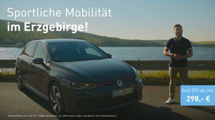 Sportliche Mobilität im Erzgebirge.
