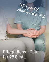 Pflegedienste aufgepasst: Wir haben nachgebessert! Jetzt den Polo für 99 € netto mtl. leasen 