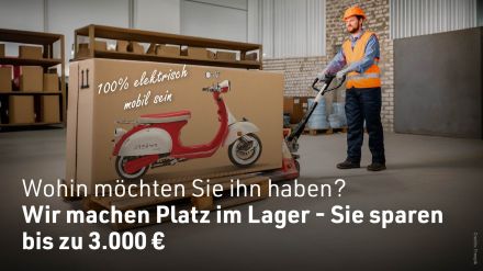 E-Roller Lagerverkauf - Sparen Sie bis zu 3000 € 