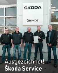 Ausgezeichnet! #team_rudolph und Škoda Service!